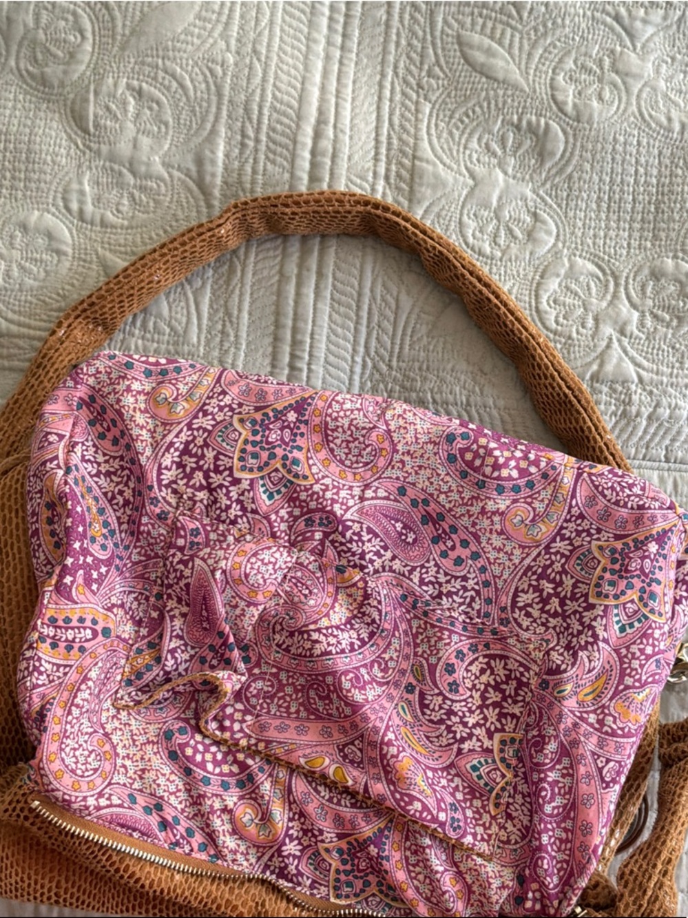 Sorial Suede Hobo Shoulder Bag - Picture 5 of 5